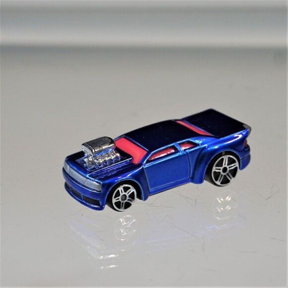 Maisto Whiplash Fresh Metal Die-cast 1:64 Car Blue & Orange Loose - Picture 1 of 6